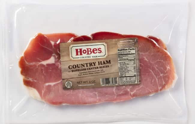 Country Ham Boneless Center Cut Slices