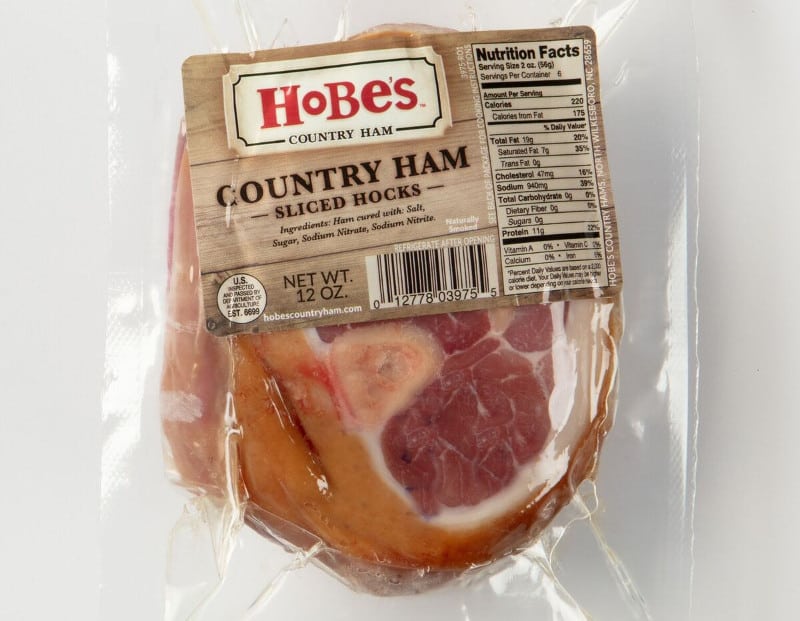 Sliced Country Ham Hocks